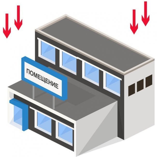 Приточная система вентиляция нежилых зданий